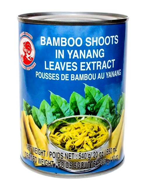 Germogli di bambù in estratto di yanang - Cock brand 540 g.
